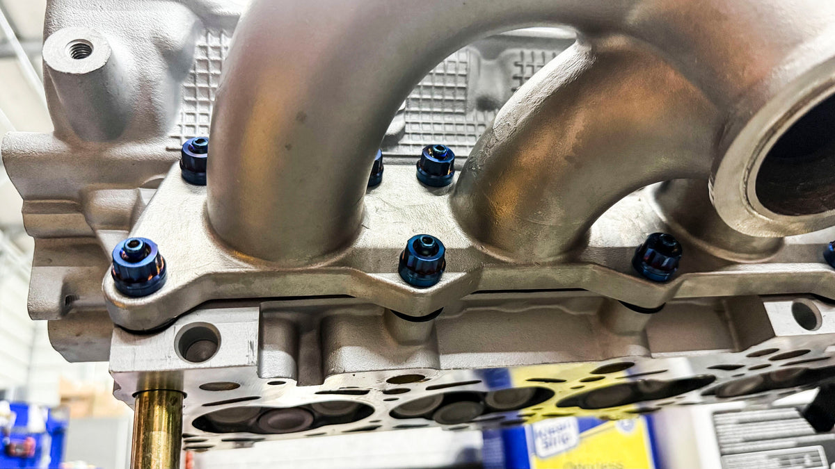 1.8T 20V Burnt Titanium Exhaust Manifold Stud Kit – M8x1.25x45 – VW MK4 TT Skoda Seat Carrot Top Tuning