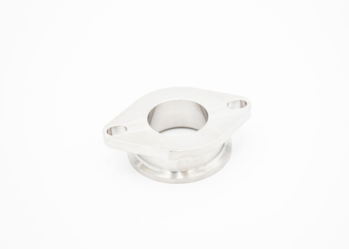 38mm 2 Bolt to Tial 44mm MVR Wastegate Adapter Flange Billet SS CNC Machined Carrot Top Tuning