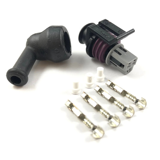 GM / AEM Style 3-Pin Pressure Sensor Connector Kit – Delphi Aptiv Gen 3 (MAP / Oil / Fuel / TH149 TPS) VTI