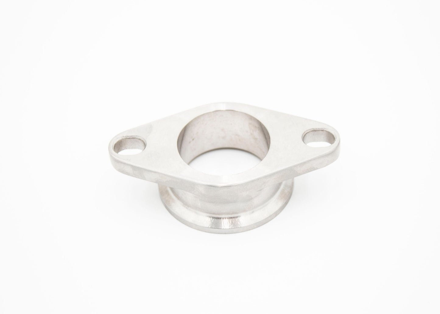 38mm 2 Bolt to Tial 38mm MVS Wastegate Adapter Flange Cast + CNC Machined Carrot Top Tuning