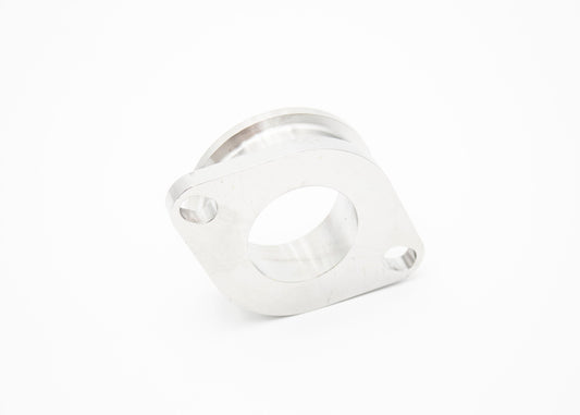38mm 2 Bolt to Tial 44mm MVR Wastegate Adapter Flange Billet SS CNC Machined Carrot Top Tuning