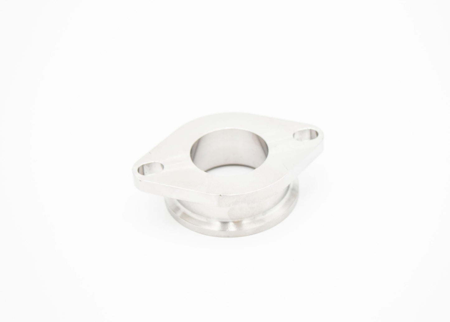 38mm 2 Bolt to Tial 44mm MVR Wastegate Adapter Flange Billet SS CNC Machined Carrot Top Tuning