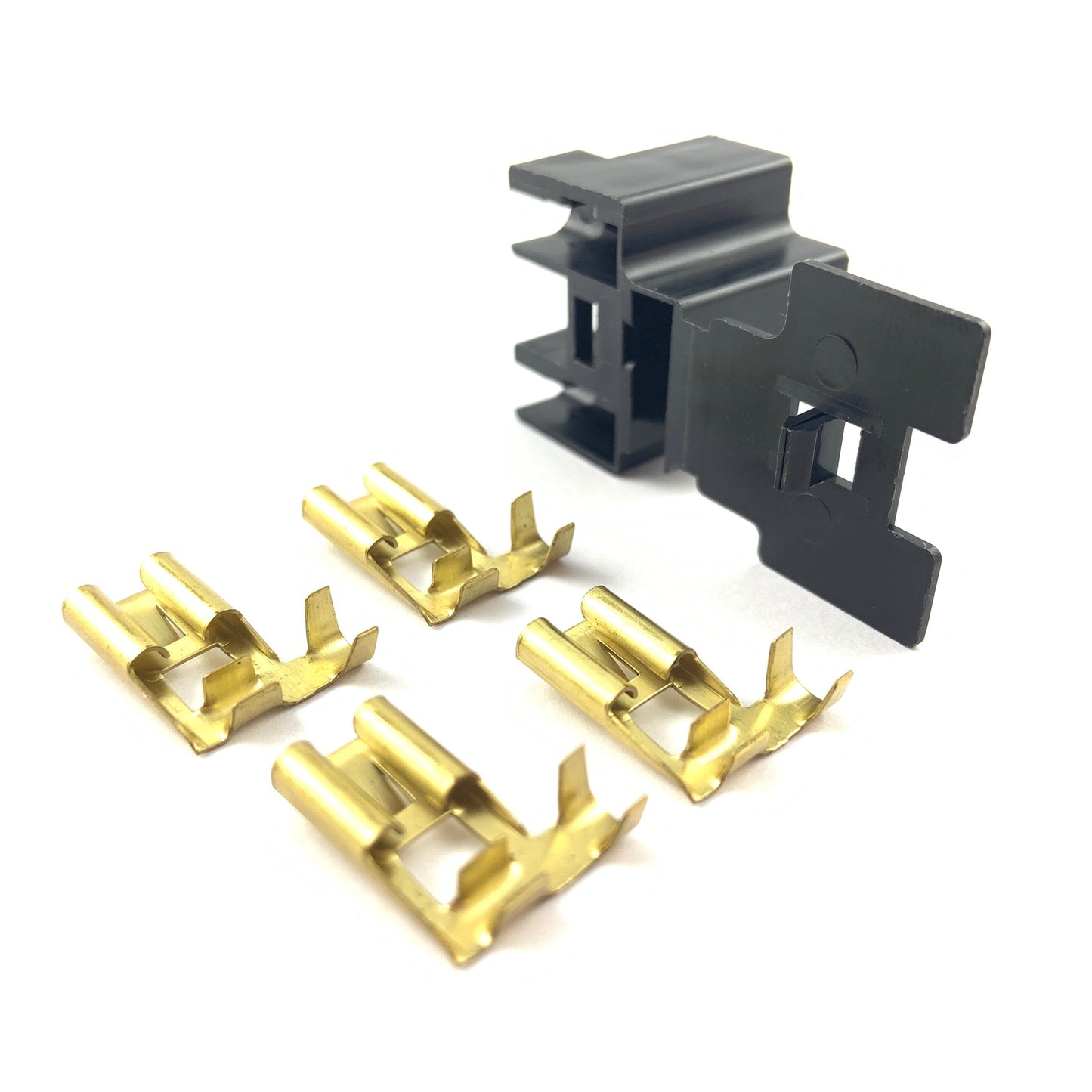 3-Way Connector Kit for H4 Headlight Bulb with Attached Cover Carrot Top Tuning