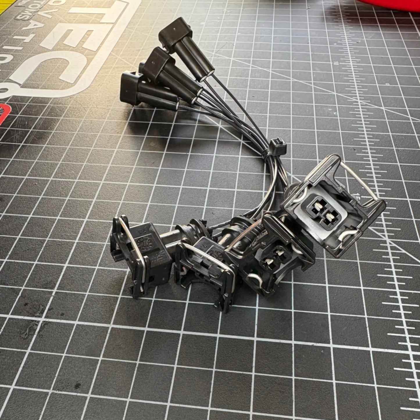 OBD2 Honda to EV1 / OBD1 Injector Adapter Pigtails – 6” Milspec Wiring VTI