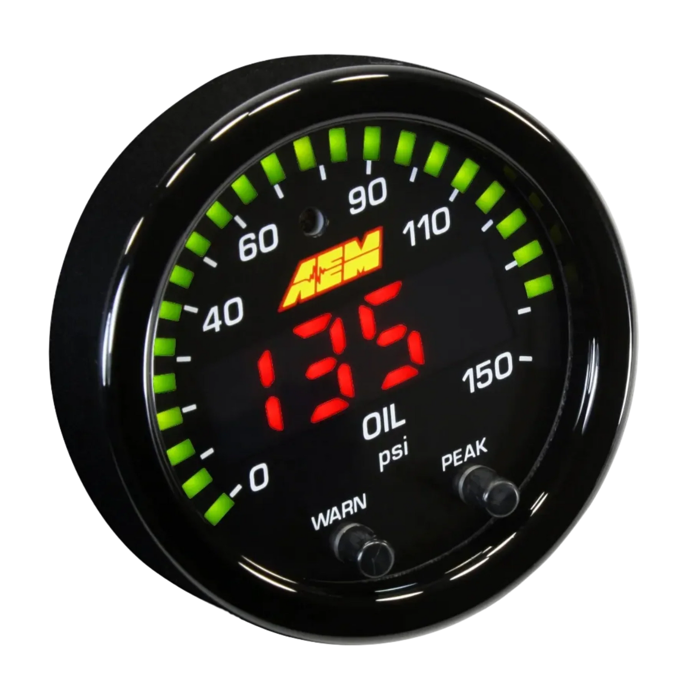 AEM X-Series Fluid Pressure Gauge Kit OxyTuned
