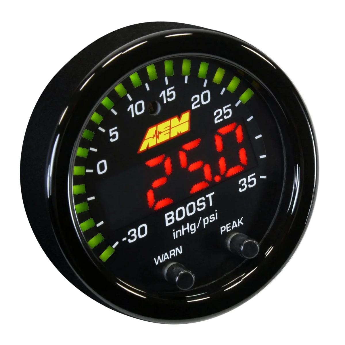 AEM X-Series Boost Gauge Kit (0-35 psi) OxyTuned