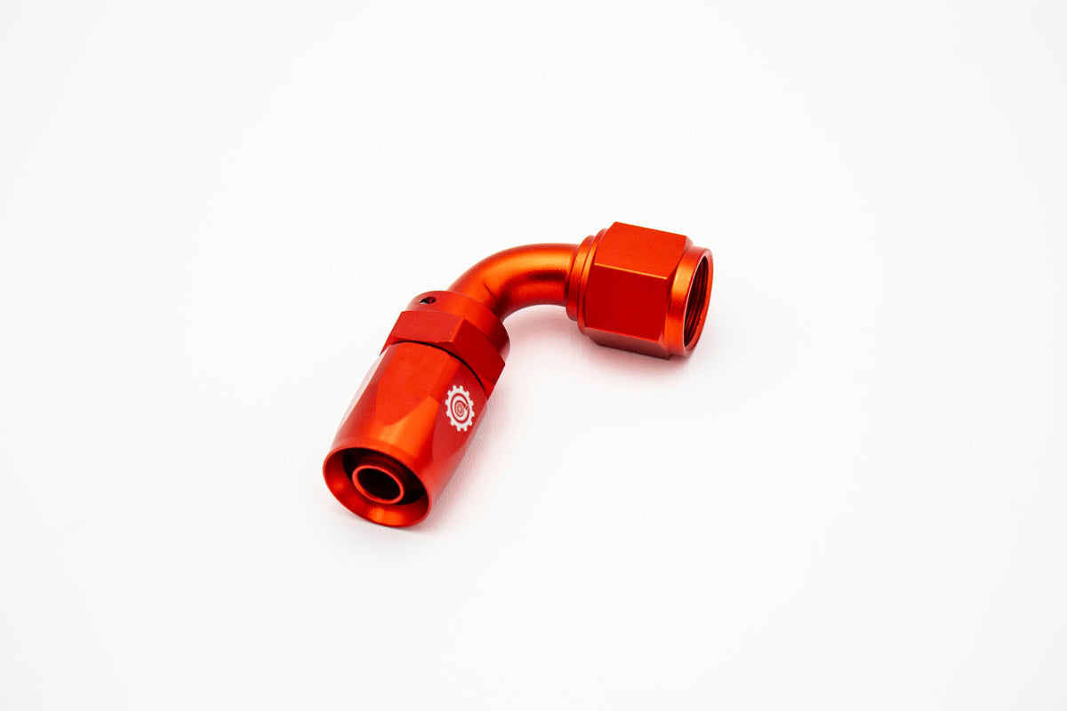 -06 AN 6AN 90 Degree Female Aluminum Hose End Fitting Carrot Top Tuning