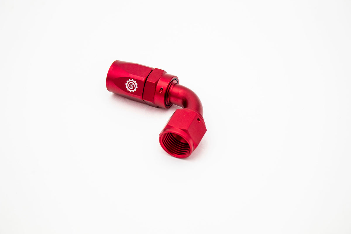 -08 AN 8AN 90 Degree Female Aluminum Hose End Fitting Carrot Top Tuning