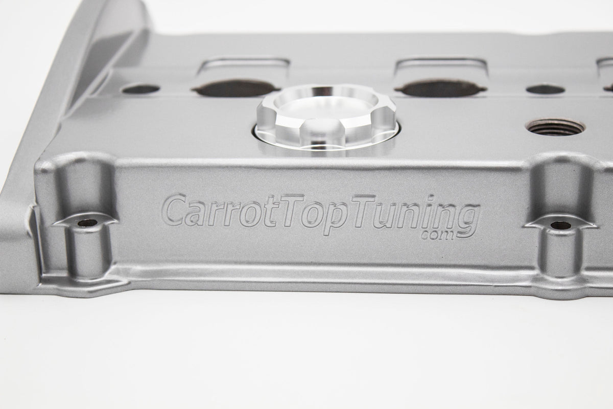 1.8T 20V AGN Valve Cover Shaved Cast Alloy  |  VW, Audi, Seat, Skoda Carrot Top Tuning