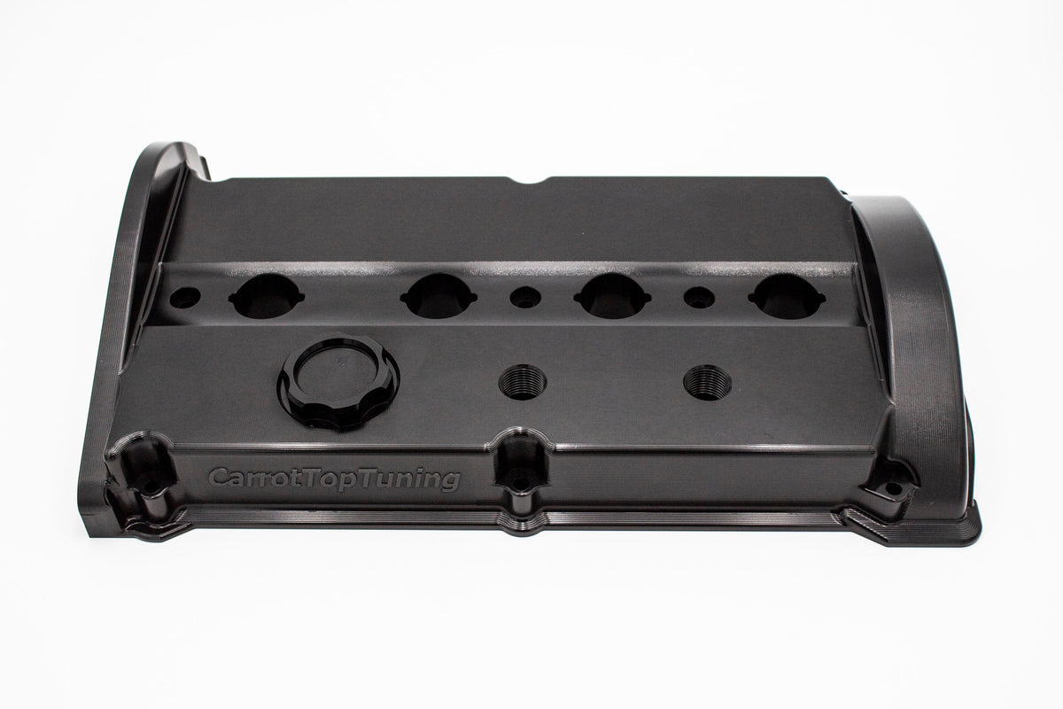 1.8T AGN CNC Billet T6061 Aluminum Tappet Valve Cover V2 | VW, Audi Carrot Top Tuning