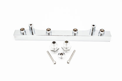 1.8T High Flow Fuel Rail | AN Fitting Ready | Audi Volkswagen V2 Carrot Top Tuning