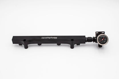 1.8T High Flow Fuel Rail | AN Fitting Ready | Audi Volkswagen V2 Carrot Top Tuning