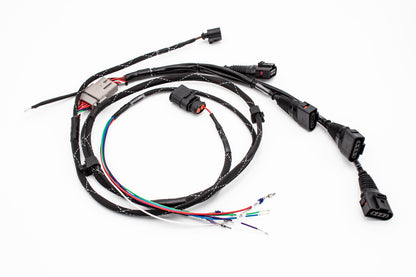 1.8T Ignition Coil Pack Replacement Harness V4 High Temp Silicone Fiberglass Shielding - 1J0 971 658 L - Carrot Top Tuning