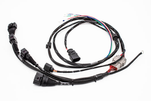 1.8T Ignition Coil Pack Replacement Harness V4 High Temp Silicone Fiberglass Shielding - 1J0 971 658 L - Carrot Top Tuning