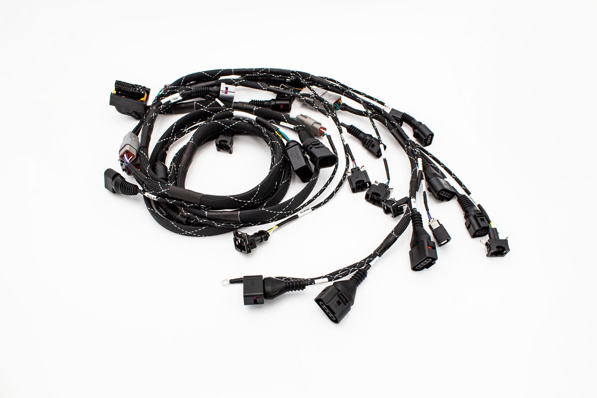 1.8T MK4 Wire Tucked Complete Engine Harness AWP, AWW, BEA, BAM - V2 Carrot Top Tuning