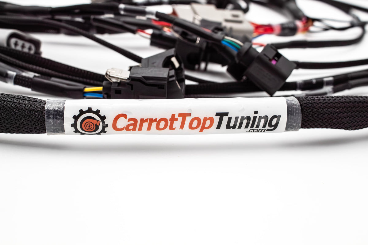 1.8T OEM+ ME7.5 40 Pin Complete Engine Harness Narrowband/Wideband ECU's | VW Beetle 2000-2010 Carrot Top Tuning