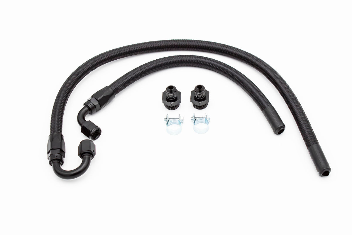 1.8T Plug and Play AN Hoses for Carrot Top Tuning High Flow Fuel Rail | Audi B5 Longitudinal Carrot Top Tuning