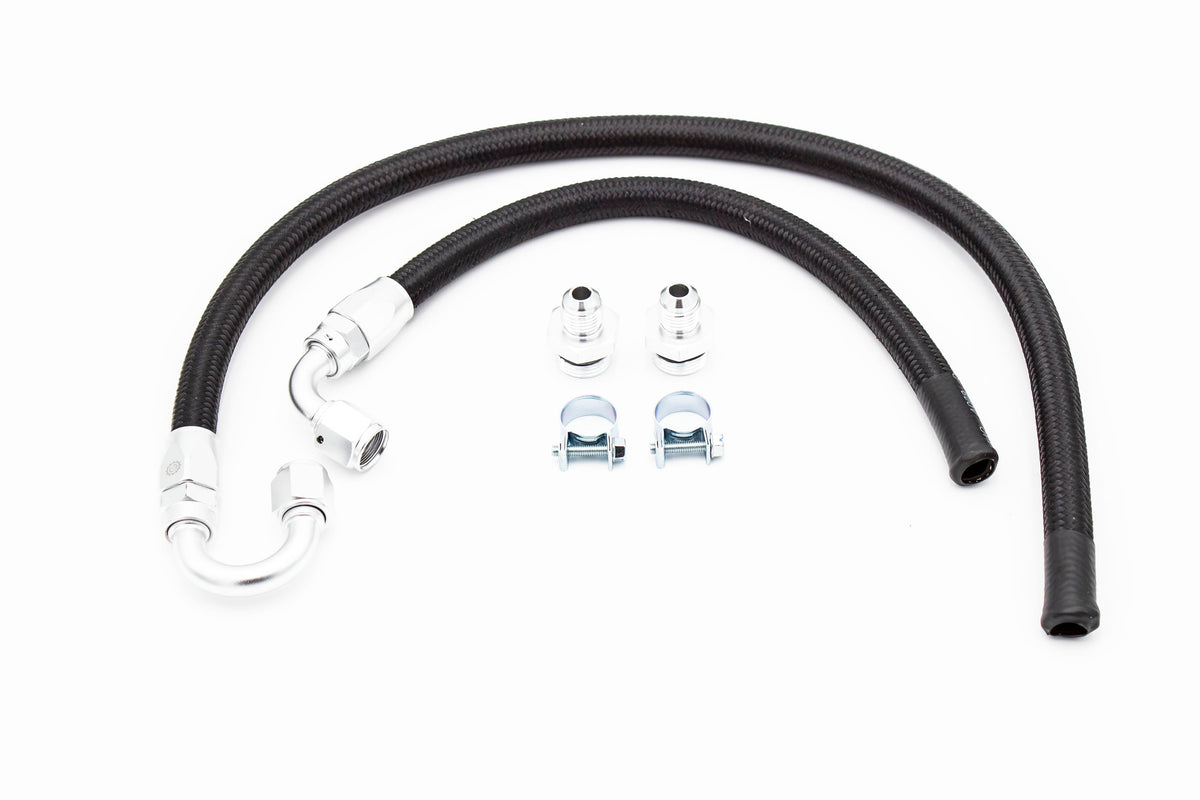 1.8T Plug and Play AN Hoses for Carrot Top Tuning High Flow Fuel Rail | Audi B5 Longitudinal Carrot Top Tuning