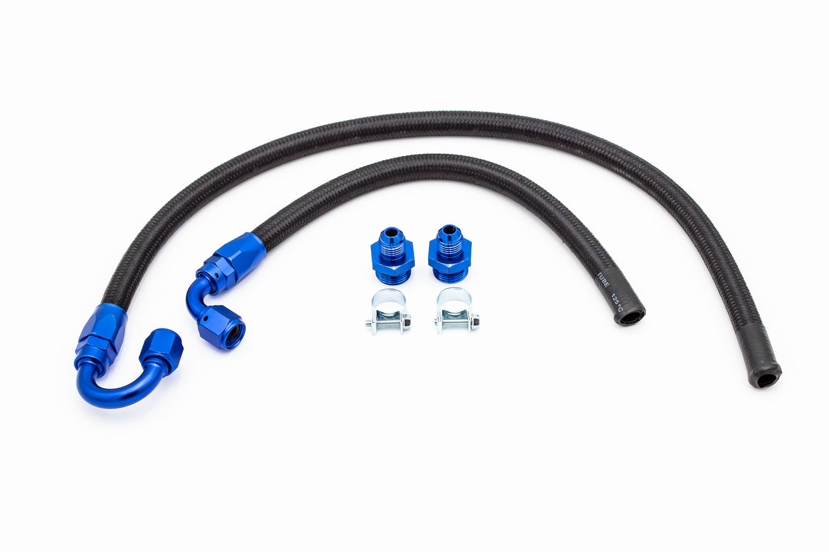 1.8T Plug and Play AN Hoses for Carrot Top Tuning High Flow Fuel Rail | Audi B5 Longitudinal Carrot Top Tuning