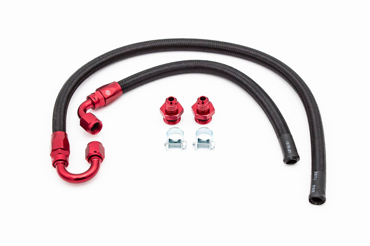 1.8T Plug and Play AN Hoses for Carrot Top Tuning High Flow Fuel Rail | Audi B5 Longitudinal Carrot Top Tuning