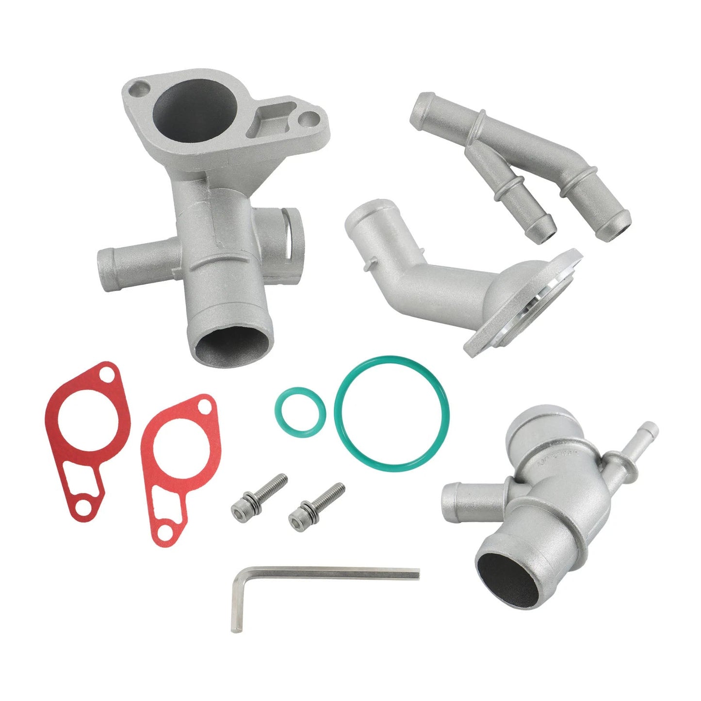 VW Audi Seat Leon Cast Aluminum Flanges MK4 Jetta GLI 337/20AE Golf, TT MK1 1.8T Carrot Top Tuning