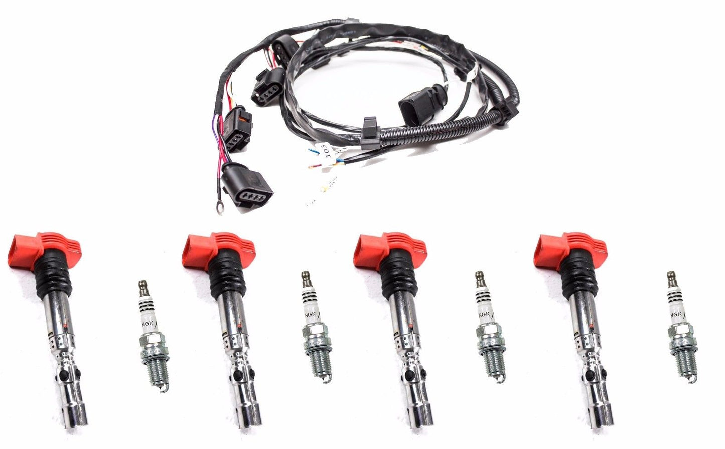 1.8T Ignition Coil Pack Complete Service Kit V3 - VW/AUDI *USA STOCK* Carrot Top Tuning