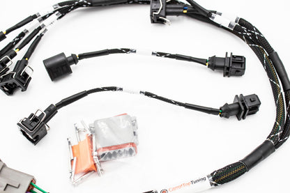 1.8T Injector Tuck Harness v2 w/ IAT, and CAM Leads | Plug n Play | VW  GTI Jetta Golf | Audi TT Carrot Top Tuning