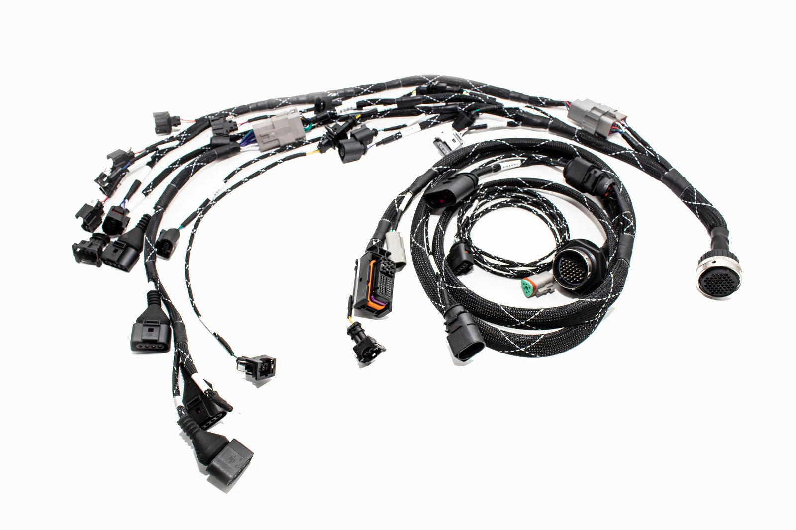 1.8T MK4 Wire Tucked Complete Engine Harness Wideband ECU's only AWP, AWW, BEA, BAM - V1 Carrot Top Tuning