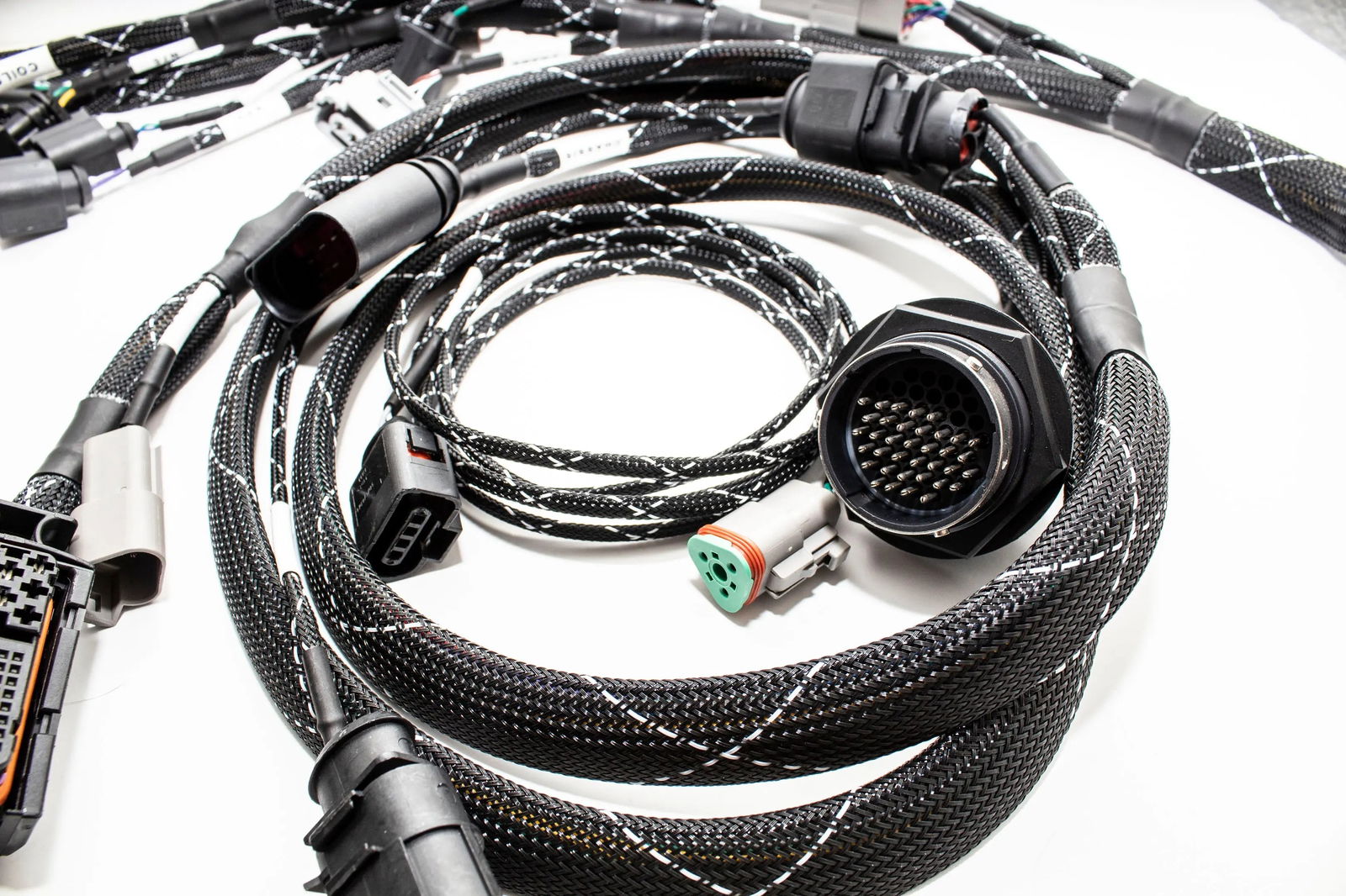 1.8T MK4 Wire Tucked Complete Engine Harness Wideband ECU's only AWP, AWW, BEA, BAM - V1 Carrot Top Tuning