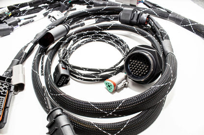 1.8T MK4 Wire Tucked Complete Engine Harness Wideband ECU's only AWP, AWW, BEA, BAM - V1 Carrot Top Tuning