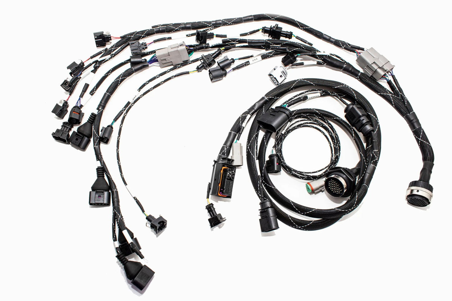 1.8T MK4 Wire Tucked Complete Engine Harness Wideband ECU's only AWP, AWW, BEA, BAM - V1 Carrot Top Tuning
