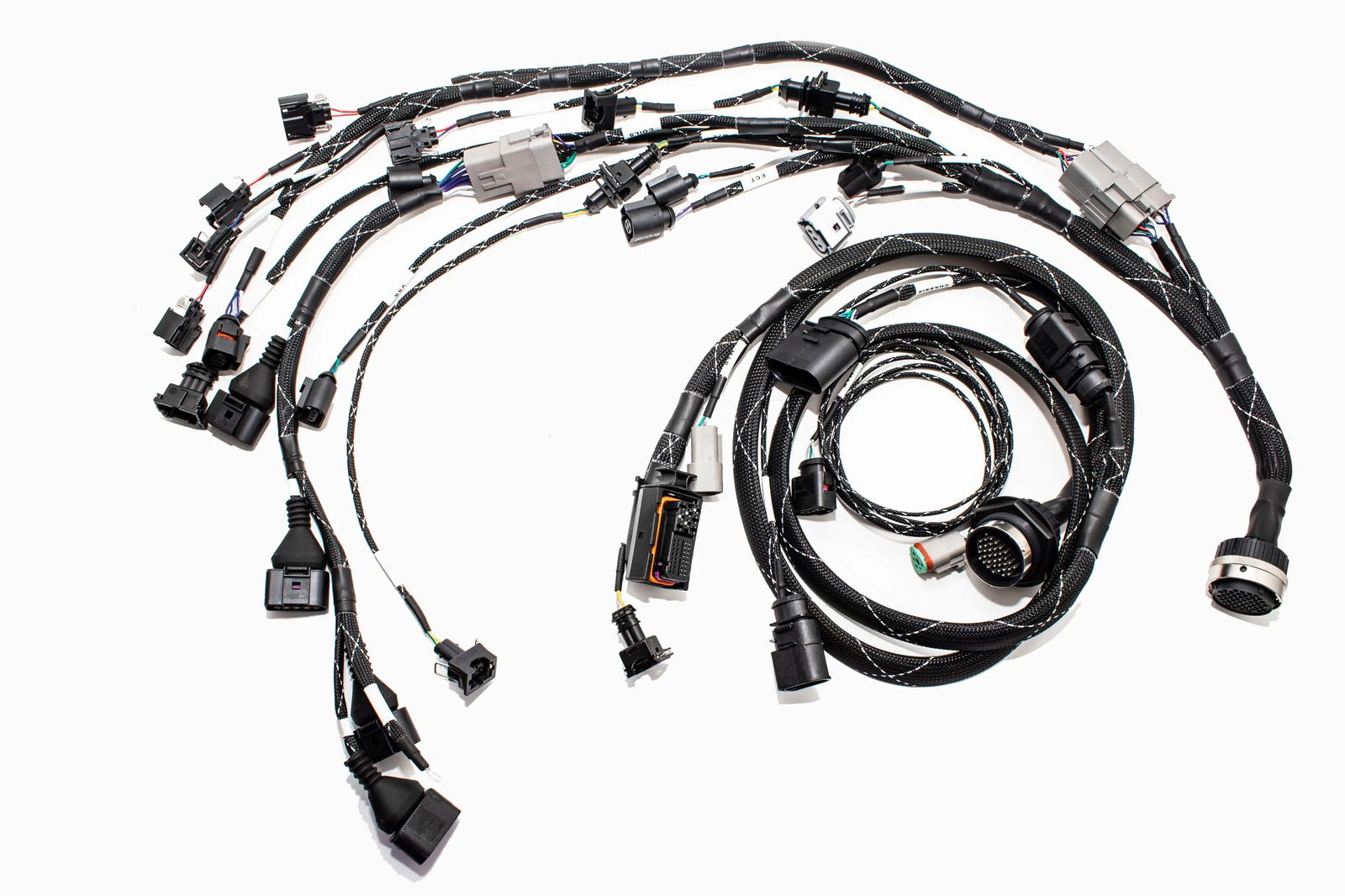1.8T MK4 Wire Tucked Complete Engine Harness Wideband ECU's only AWP, AWW, BEA, BAM - V1 Carrot Top Tuning
