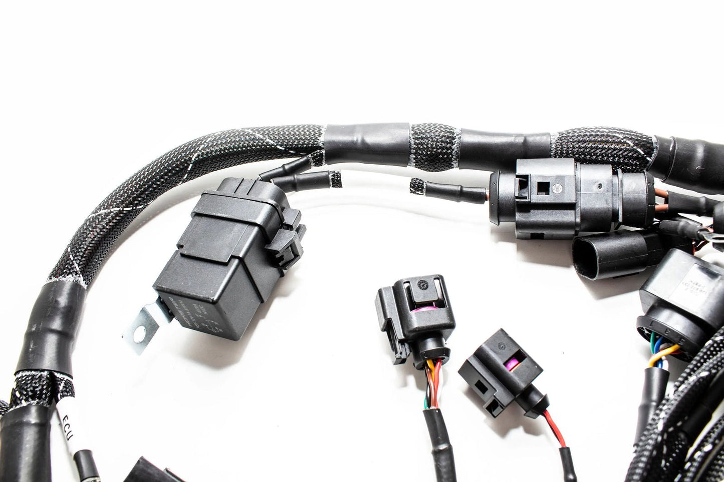 1.8T MK4 Wire Tucked Complete Engine Harness Wideband ECU's only AWP, AWW, BEA, BAM - V1 Carrot Top Tuning