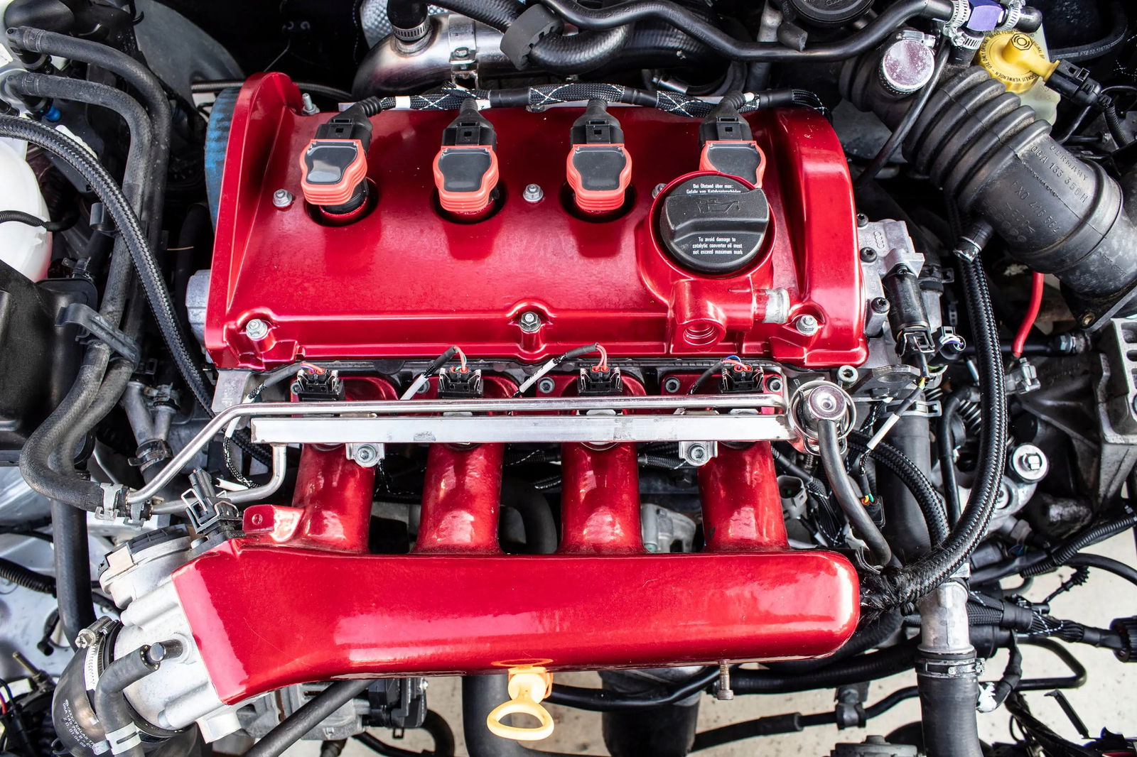1.8T MK4 Wire Tucked Complete Engine Harness Wideband ECU's only AWP, AWW, BEA, BAM - V1 Carrot Top Tuning