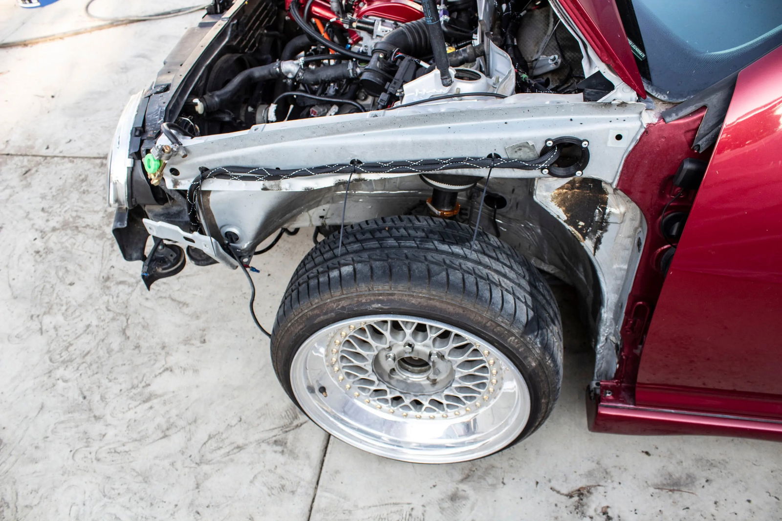 1.8T MK4 Wire Tucked Complete Engine Harness Wideband ECU's only AWP, AWW, BEA, BAM - V1 Carrot Top Tuning