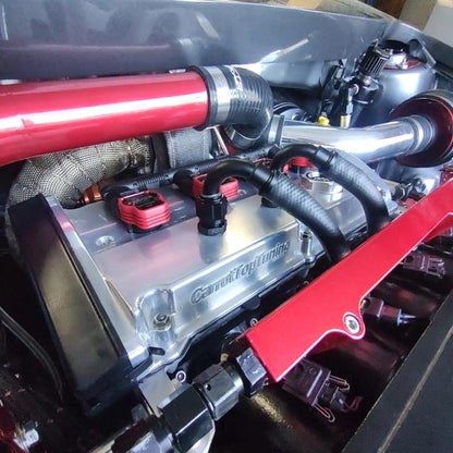 1.8T VW Audi CNC Billet T6061 Aluminum Valve Cover Carrot Top Tuning