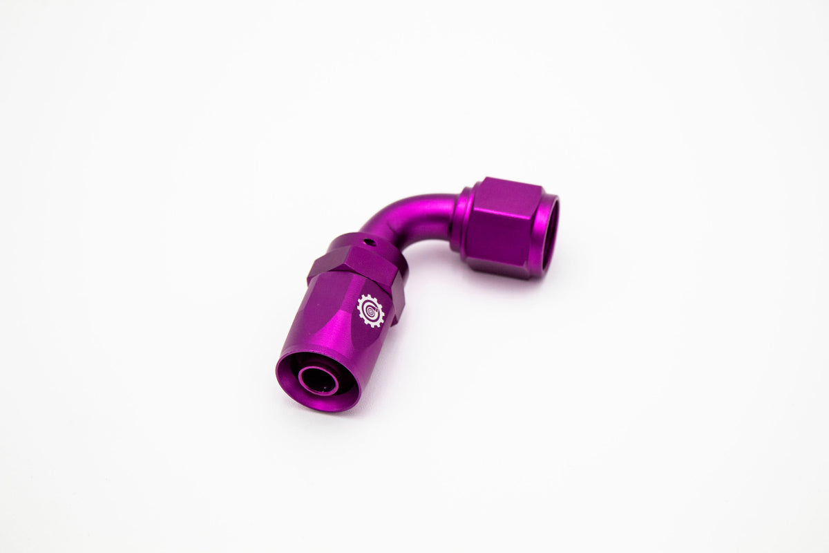 -10 AN 10AN 90 Degree Female Aluminum Hose End Fitting Carrot Top Tuning
