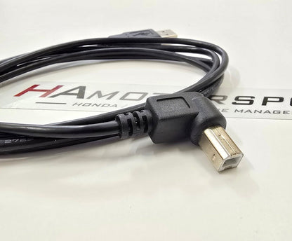 6 ft. USB 2.0 Replacement Cable with 90-degree end