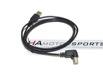 6 ft. USB 2.0 Replacement Cable with 90-degree end