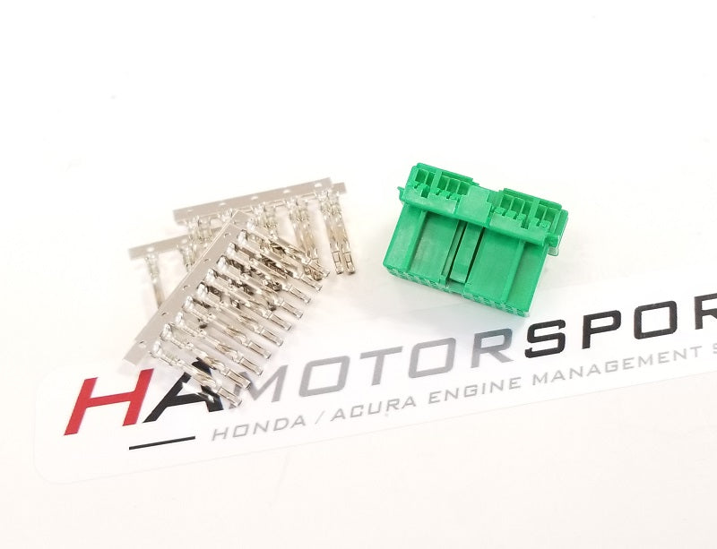 C131 Green Connector Kit - Male