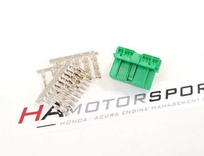 C131 Green Connector Kit - Male