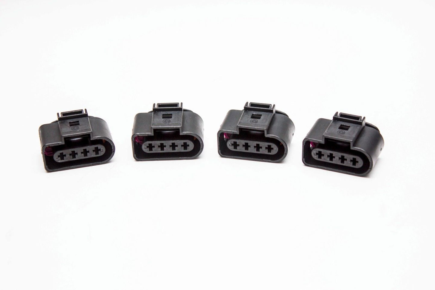 4pcs Ignition Coil Connector Repair Plug Wiring Audi VW GTI Golf Jetta Passat Carrot Top Tuning