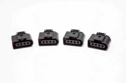 4pcs Ignition Coil Connector Repair Plug Wiring Audi VW GTI Golf Jetta Passat Carrot Top Tuning