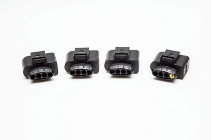 4pcs Ignition Coil Connector Repair Plug Wiring Audi VW GTI Golf Jetta Passat Carrot Top Tuning