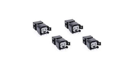 4x USCAR EV6 & EV14 Female to EV1 Male Fuel Injector Connectors Adapters VW AUDI Carrot Top Tuning
