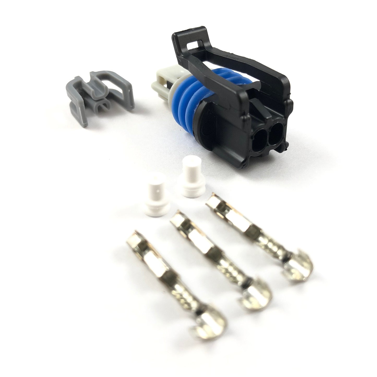 GM Delphi 2-Pin Intake Air Temp (IAT", "MAT) Sensor Connector Plug Kit Carrot Top Tuning