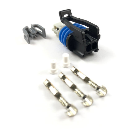 GM Delphi 2-Pin Intake Air Temp (IAT", "MAT) Sensor Connector Plug Kit Carrot Top Tuning