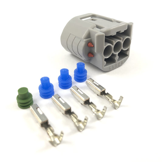 Toyota Supra 2JZ-GE 3-Pin Oval Alternator Connector Plug Kit Carrot Top Tuning