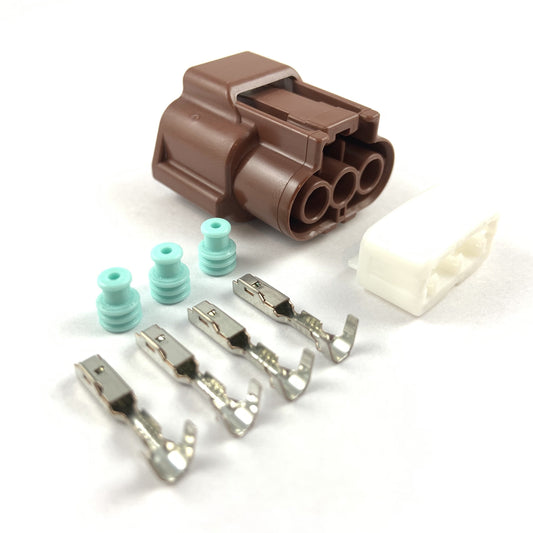 Nissan SR20 3-Pin Throttle Position Sensor (TPS) Connector Plug Kit Carrot Top Tuning
