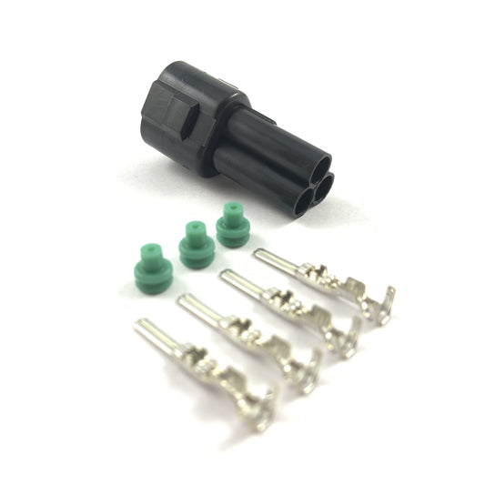 Suzuki Hayabusa 3-Pin Gear Position Sensor Connector Plug Kit 1999-2015 GSX1300R Carrot Top Tuning
